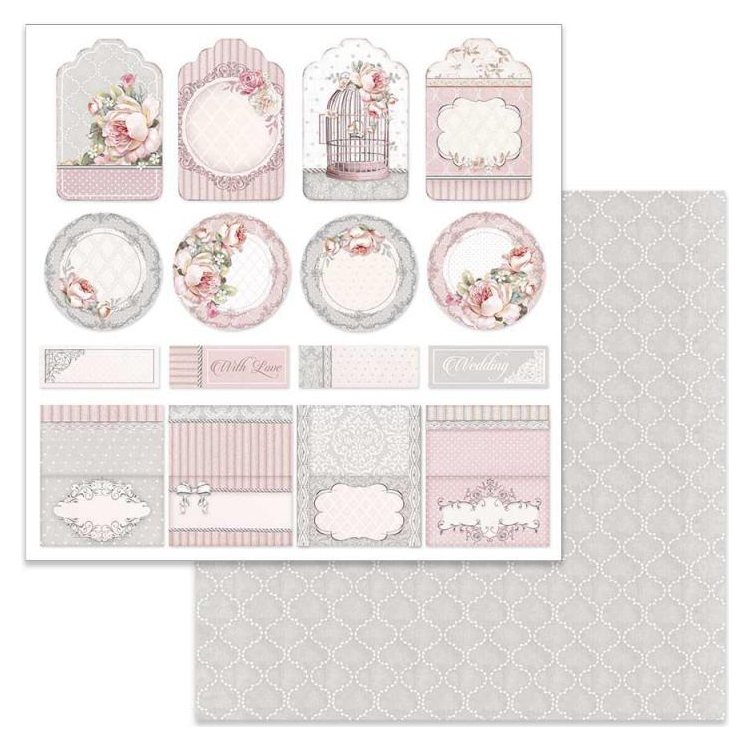 STAMPERIA DESIGNER CARDBOARD 31.5/30.5 CM - SBB628 - Image 1