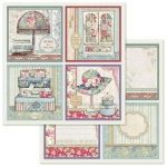 STAMPERIA GRAND HOTEL DESIGNER CARDBOARD 31.5/30.5CM- SBB629