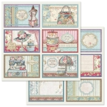 STAMPERIA GRAND HOTEL DESIGNER CARDBOARD 31.5/30.5CM- SBB630