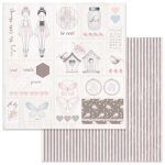 STAMPERIA DESIGNER CARDBOARD 31.5/30.5 CM - SBB638