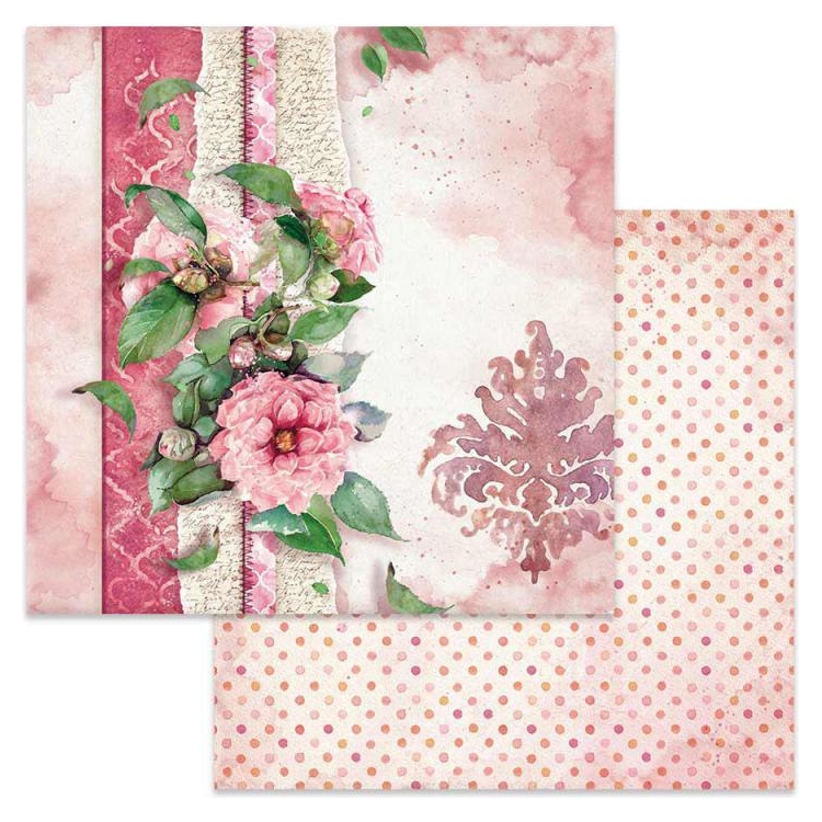 SBB644 STAMPERIA FLOWERS FOR YOU CARDBOARD 31.5/30.5CM - SBB644 - Image 1
