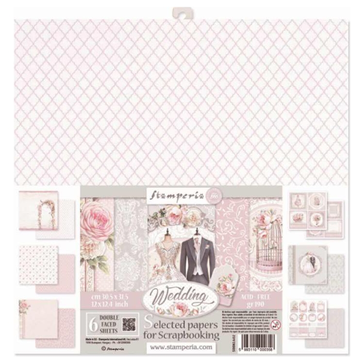 SBBKL602 STAMPERIA BLOCK DESIGNER PAPER 30.5/31.5 CM - SBBKL602 - Image 1
