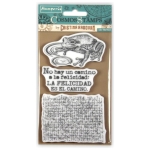 STAMPERIA RUBBER STAMPS 10/16.5 CM - WTKCCR04