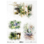 ITD COLLECTION DECOUPAGE RICE PAPER A4 - R1603