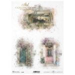 ITD COLLECTION DECOUPAGE RICE PAPER A4 - R1600