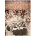 ITD COLLECTION DECOUPAGE RICE PAPER A4 - R1540