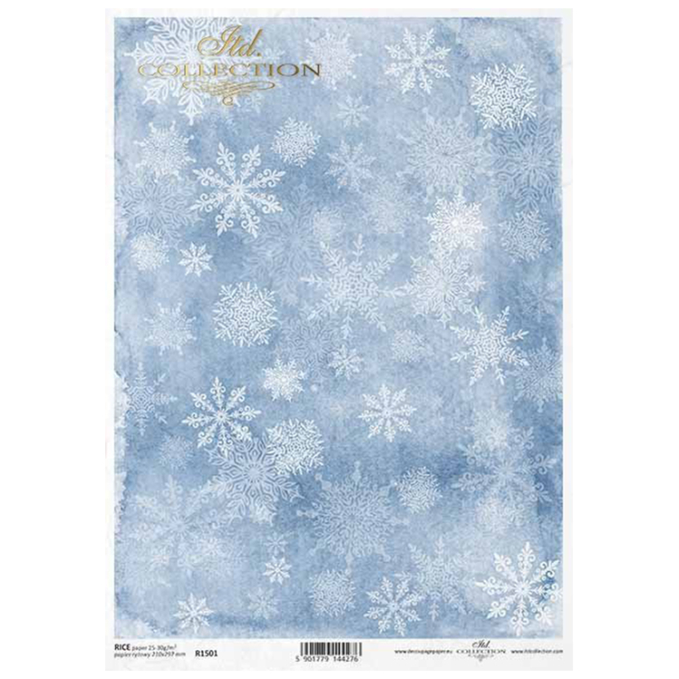 ITD COLLECTION DECOUPAGE RICE PAPER A4 - R1501 - Image 1