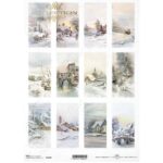 ITD COLLECTION DECOUPAGE RICE PAPER A4 - R1498