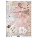 ITD COLLECTION DECOUPAGE RICE PAPER A4 - R1412