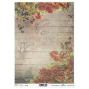 ITD COLLECTION DECOUPAGE RICE PAPER A4 - R1191