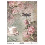 ITD COLLECTION DECOUPAGE RICE PAPER A4 - R1162
