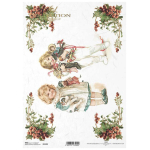 ITD COLLECTION DECOUPAGE RICE PAPER A4 - R1128