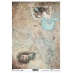 ITD COLLECTION DECOUPAGE RICE PAPER A4 - R1105
