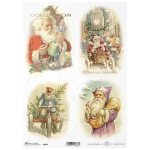 ITD COLLECTION DECOUPAGE RICE PAPER A4 - R1007