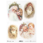 ITD COLLECTION DECOUPAGE RICE PAPER A4 - R1005