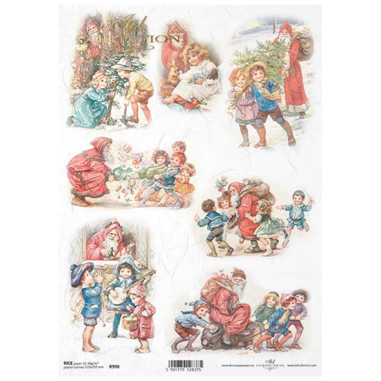 _0085_r998 ITD COLLECTION DECOUPAGE RICE PAPER A4 - R998 - Image 1