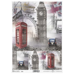ITD COLLECTION DECOUPAGE RICE PAPER A4 - R0841