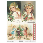 ITD COLLECTION DECOUPAGE RICE PAPER A4 - R788