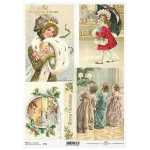 ITD COLLECTION DECOUPAGE RICE PAPER A4 - R770