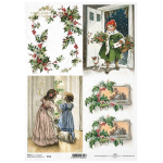 ITD COLLECTION DECOUPAGE RICE PAPER A4 - R0768