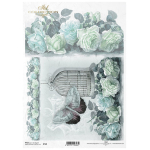 ITD COLLECTION DECOUPAGE RICE PAPER A4 - R0760