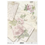 ITD COLLECTION DECOUPAGE RICE PAPER A4 - R0744