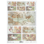 ITD COLLECTION DECOUPAGE RICE PAPER A4 - R0636