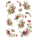 ITD COLLECTION DECOUPAGE RICE PAPER A4 - R0565