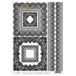 ITD COLLECTION DECOUPAGE RICE PAPER A4 - R438