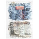ITD COLLECTION DECOUPAGE RICE PAPER A4 - R0237