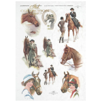 ITD COLLECTION DECOUPAGE RICE PAPER A4 - R227
