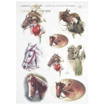 ITD COLLECTION DECOUPAGE RICE PAPER A4 - R226