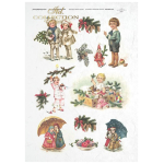 ITD COLLECTION DECOUPAGE RICE PAPER A4 - R0204