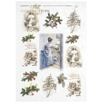 ITD COLLECTION DECOUPAGE RICE PAPER A4 - R0198