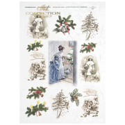 ITD COLLECTION DECOUPAGE RICE PAPER A4 - R0198