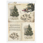 ITD COLLECTION DECOUPAGE RICE PAPER A4 - R0194