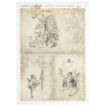 ITD COLLECTION DECOUPAGE RICE PAPER A4 - R0190