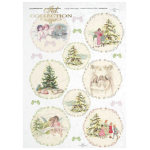 ITD COLLECTION DECOUPAGE RICE PAPER A4 - R0172