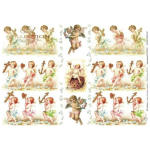 ITD COLLECTION DECOUPAGE RICE PAPER A4 - R0077