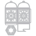 SIZZIX THINLITS CUT PUNCHES - SNOWFLAKE FAVOR BOX - Image 3