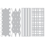 SIZZIX THINLITS CUT DIES - FESTIVE REPEAT - Image 2