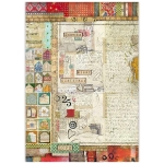 STAMPERIA DECOUPAGE RICE PAPER A3 - DFSA3044
