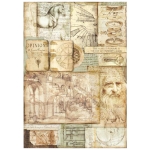 STAMPERIA DECOUPAGE RICE PAPER A3 - DFSA3046