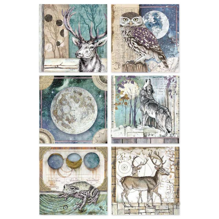DFSA4387 STAMPERIA DECOUPAGE RICE PAPER A4 - DFSA4387 - Image 1