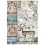 STAMPERIA DECOUPAGE RICE PAPER A4 - DFSA4390
