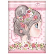 STAMPERIA TATIANA'S FAIRIES DECOUPAGE PAPER A4 - DFSA4412