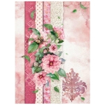 STAMPERIA FLOWERS FOR YOU DECOUPAGE PAPER A4 - DFSA4415