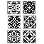STAMPERIA STAMPO MAXI 21/29,7 - PVC MOLDOVA K3PTA459