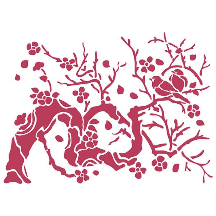 STAMPERIA UNIVERSAL REUSABLE TEMPLATE KSD301 - Image 1