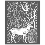 STAMPERIA MEDIA STENCIL - TEMPLATE 20 X 25 CM - KSTD044